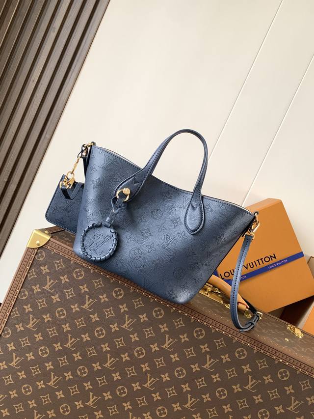 Top Original Single Code Change Chip M14317 Dark Blue This Blossom Small Handbag