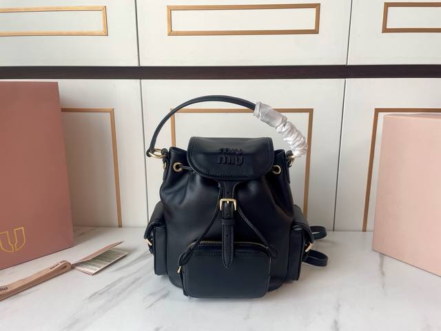 New Backpack 5Bz043 Small Multifunctional This Calfskin Backpack Reminds People
