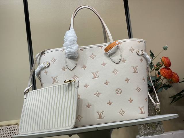 Top Original Replica Exclusive Real Shot Neverfull Mm Medium Handbag M45685 M142