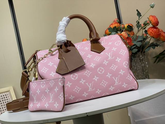 Top Original Replica Exclusive Real Shot Speedy P10 Bandouli Re 30 Handbag M1407