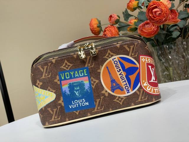 Top Original Replica Exclusive Real Shot Compartments Toiletry Bag M14744 Monogr