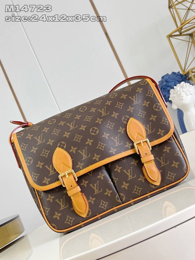 Factory Price P Top Original M14723 This Satchel Messenger Bag Draws Inspiration