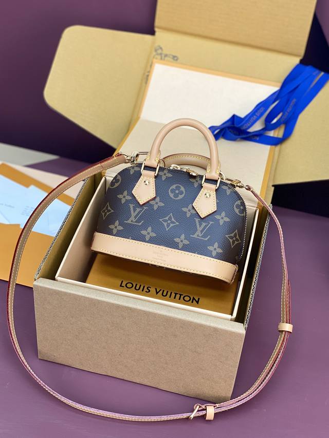 Factory Price P Upgraded Version M82717 Monogram Nano Alma Handbag This Nano Alm