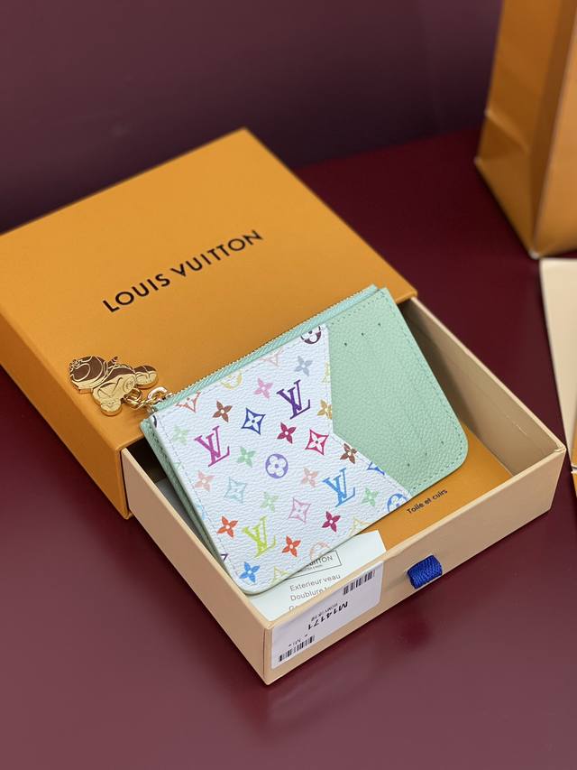 Factory Price P M14171 Green Chip Version Romy Card Holder From Louis Vuitton X