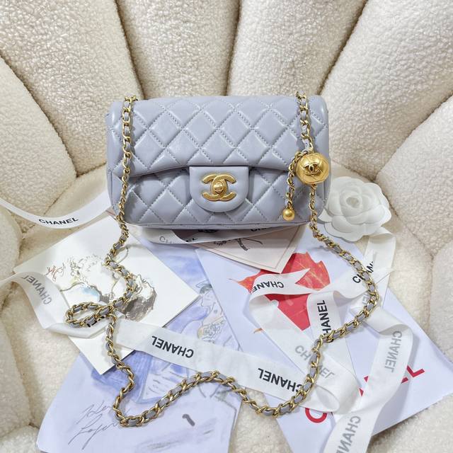 Color Gray Chanel New Flap Bag Model As1787 I Really Like This One After I Put I