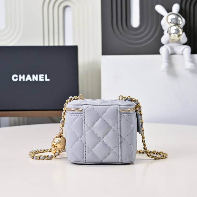 Top Version New Color Gold Ball Box Bag Exquisite And Unique Chain Small Makeup