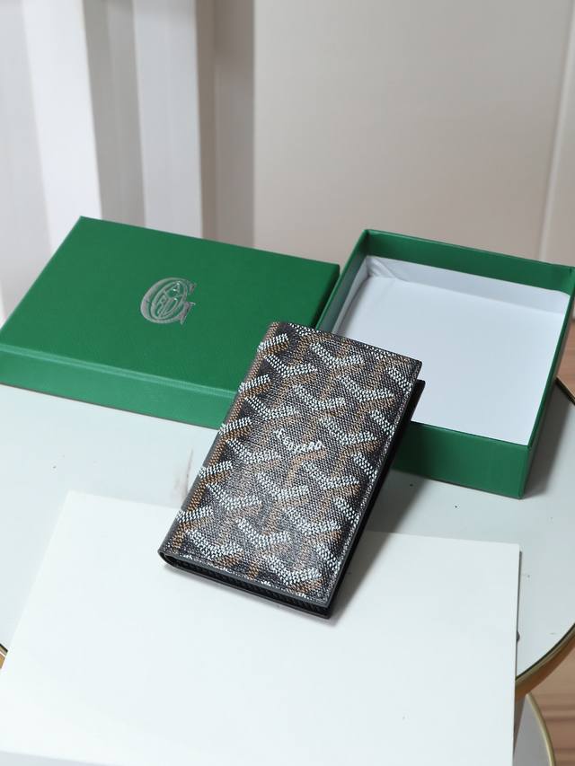 Model 0 4 Premium Quality Original Goyard Goyardine Canvas & Vauzelles Calfskin