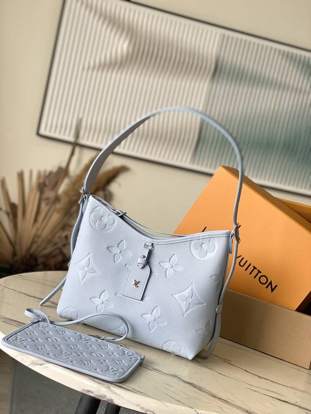 Top Layer Leather Top Grade Original M46673 This Small Carryall Handbag Is Made