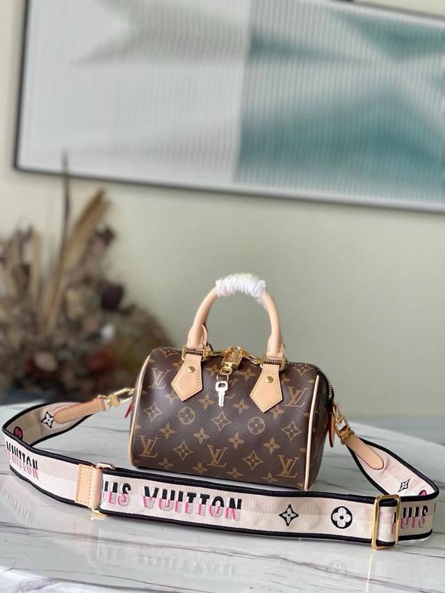 Top Original M46234 This Speedy Bandouli Re 20 Handbag Is Made Of Monogram Canva