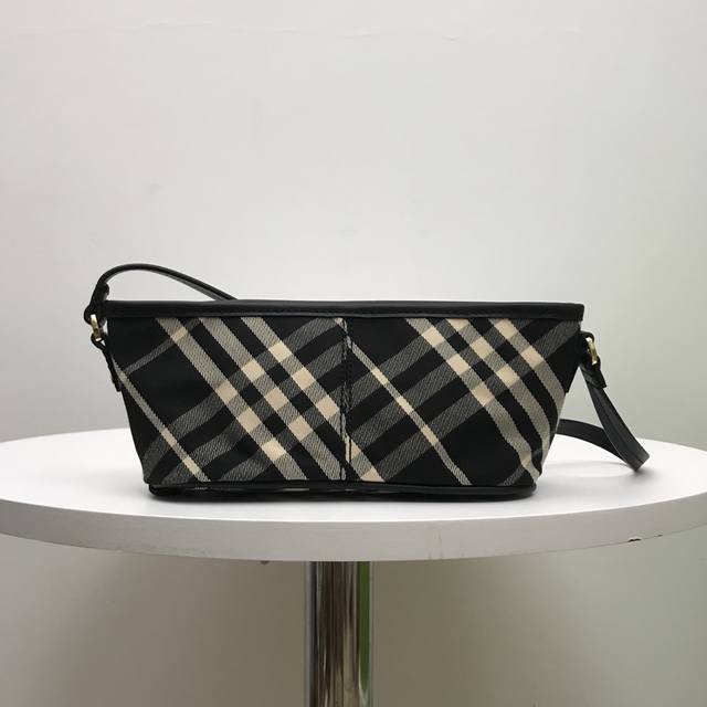 Compact Shoulder Bag Made Of Soft Cotton Twill Fabric, Decorated With Jacquard A
