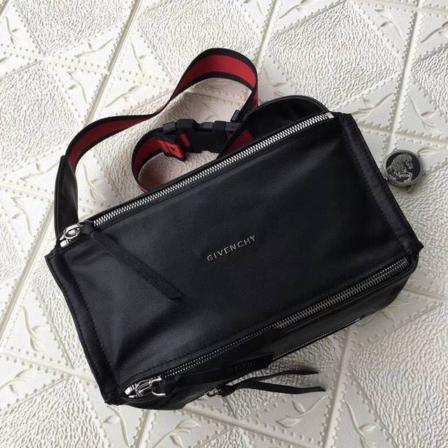 Givenc Hy Givenchy New Double Zipper Chest Bag Wit] Full Leather Crossbody Chest