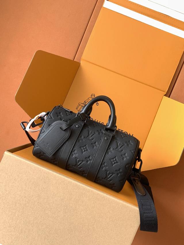 Special Grade Mb Chip Version Original Leather Keepall Bandouli Re 25 Handbag Mo