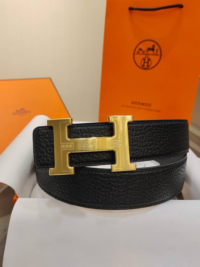 With Genuine Packaging, Genuine Hermes, H Pure Steel Buckle, High-End Fashion, E