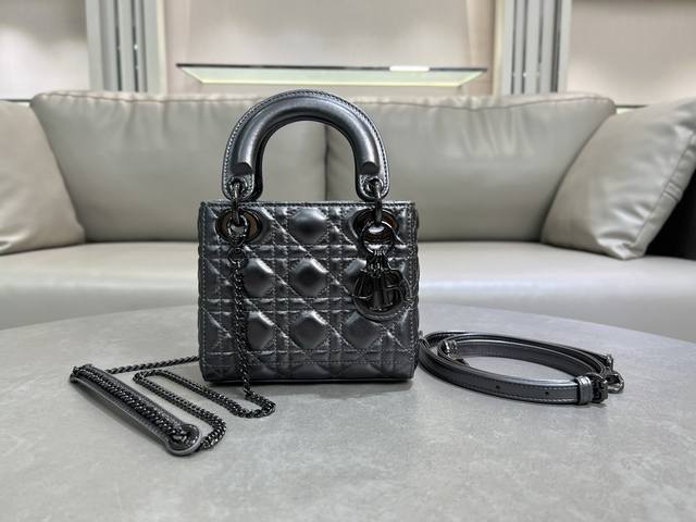 Top-Grade Original Sheepskin, Grab The Color And Grab The Buckle Lady Diana Bag,