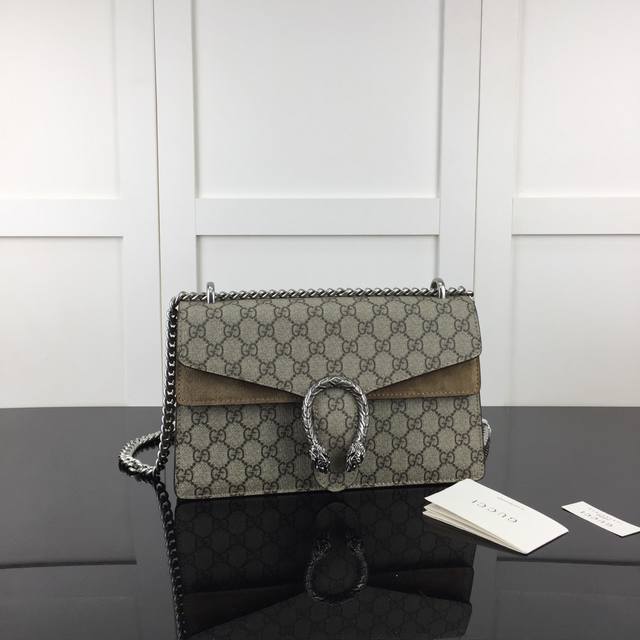 gucci New Counter Quality Original Goods Real Shot Model Number 400249 Brown