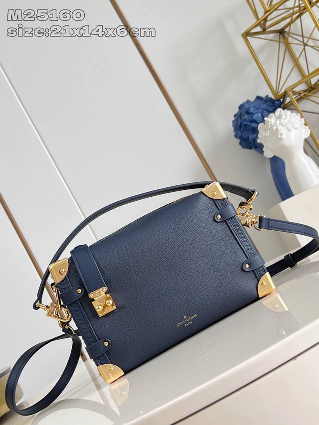 Original Leather Exclusive Real Shot M25160 Royal Blue M15226 Creative Director