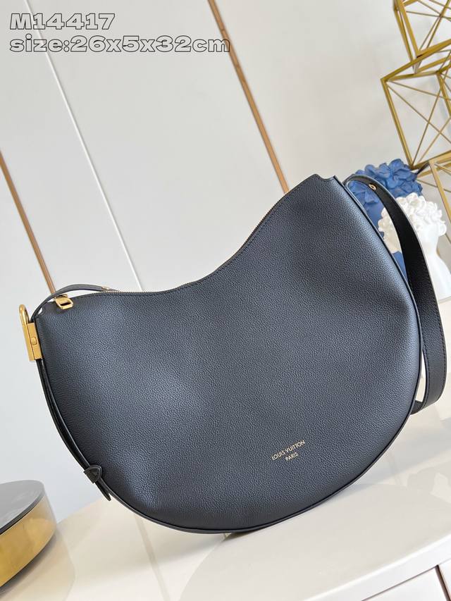 Original Leather Exclusive Real Shot M14417 Black Louis Vuitton Launches Low Key