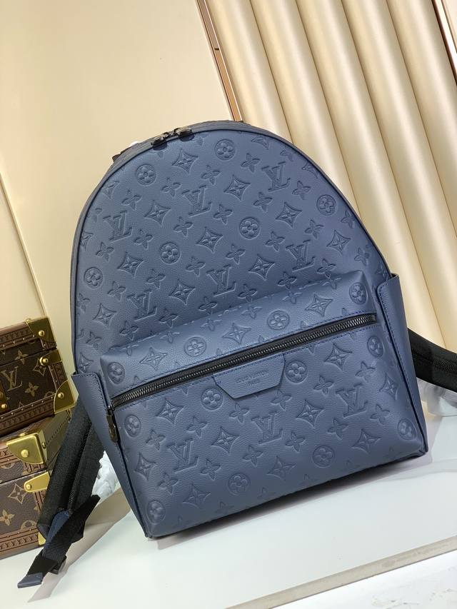 Top Original Discovery Small Backpack M14884 Stripe Embossed This Discovery Smal