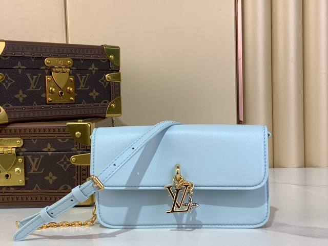 Top-Quality Original Wallet On Chain Lv Bloom Handbag M14547 Blue M14581 Desert