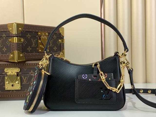 Top-Grade Original Marellini Handbags M13099 Black M13100 White Takashi Murakami