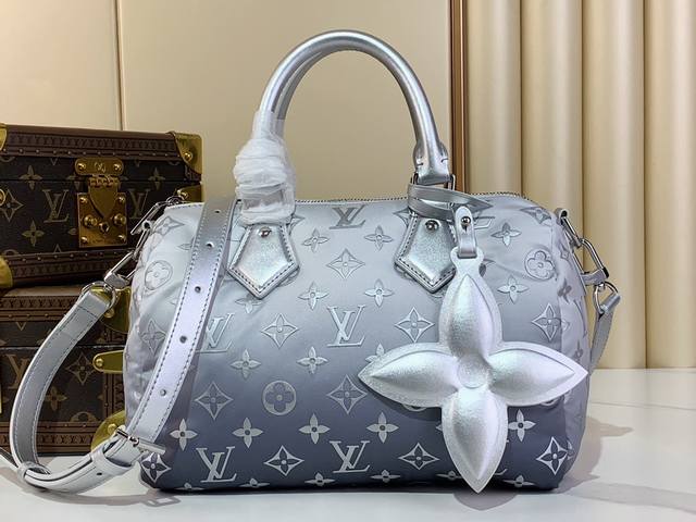 Top Original Speedy Bandouli Re 25 Handbag M11848 Silver Down This Speedy Bandou