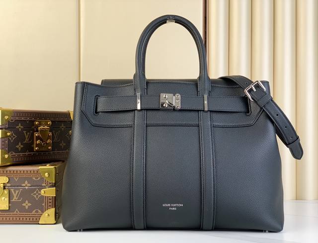 Top-Grade Original Georges Tote Medium Handbag M11664 Light Grey M23153 Black M2
