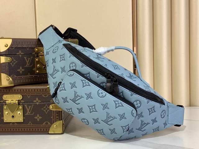 Top Quality Original Rush Bumbag M47058 Black M14784 Dark Blue M14782 Light Blue