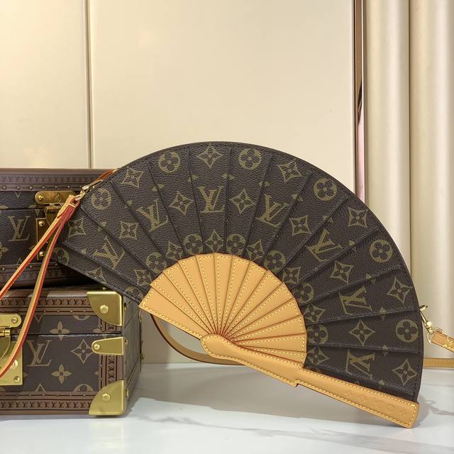 Top Original Lv Fan Handbag M14804 Lv Fan Handbag Made Of Monogram Canvas With U