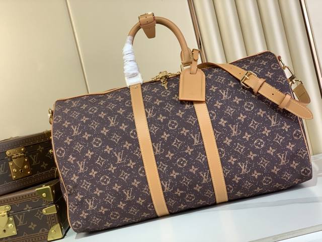 Top-Grade Original Keepall Bandouli Re 50 Travel Bag M13977 This Keepall 50 Mono
