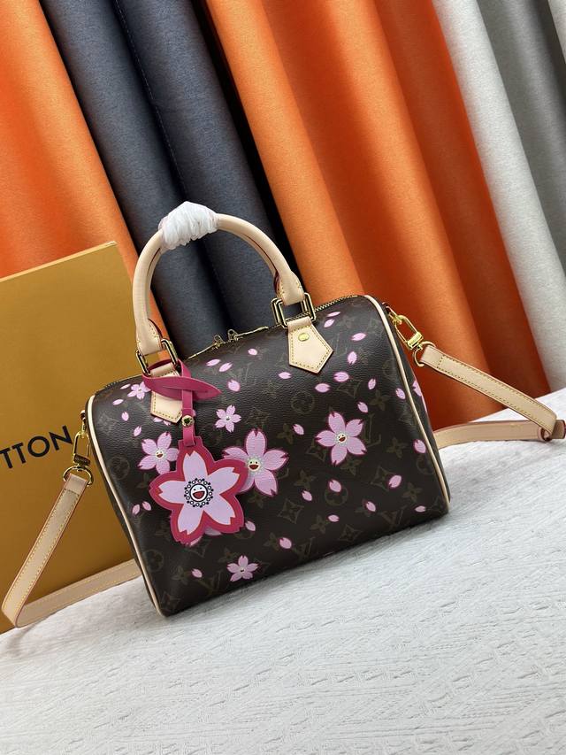 m14174 This Speedy Bandouli Re 25 Bag Is From The Louis Vuitton X Takashi Mur