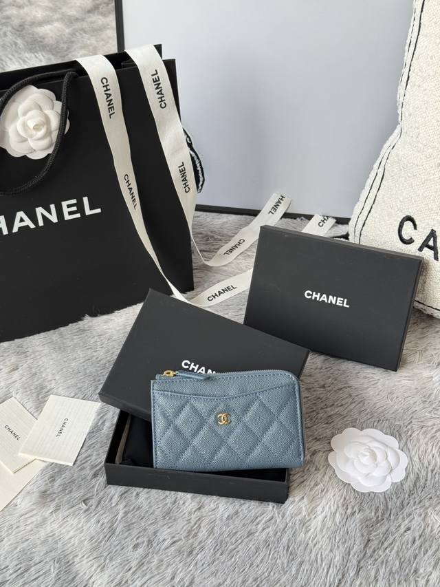 cchanel New Product For The Year Chanel 7-Shaped Single-Pull Card Bag Origina
