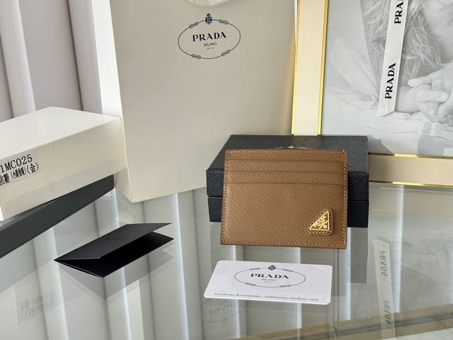 prada Classic Women's Card Holder Counter Official Website Synchronized Genui