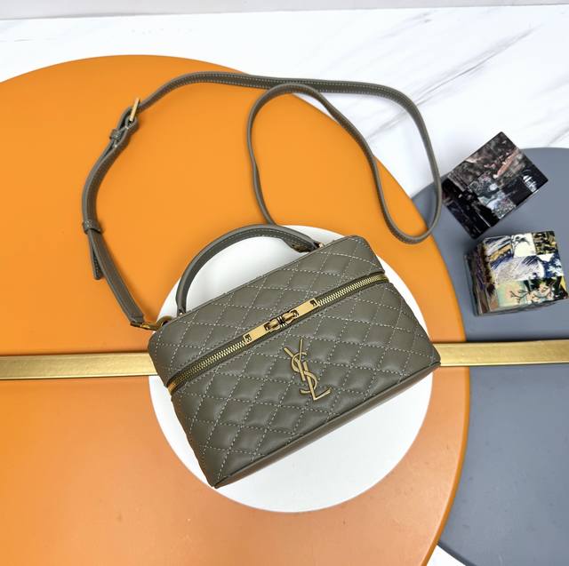 Boutique Original Leather Y Home 24 New Rose Same Style Mini Gaby Saint Laurent
