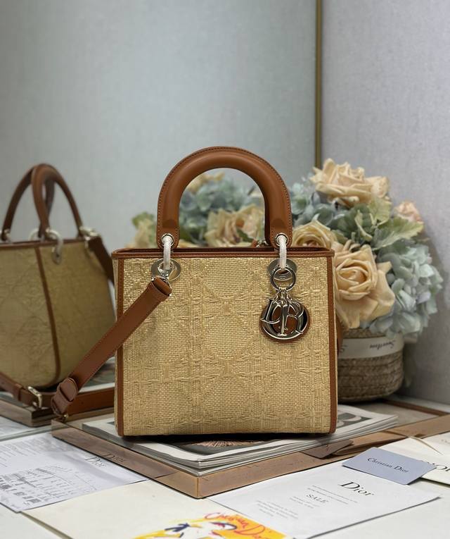 Five-Grid Princess Dior Weave This Lady Dior Handbag Epitomizes Dior's Profound