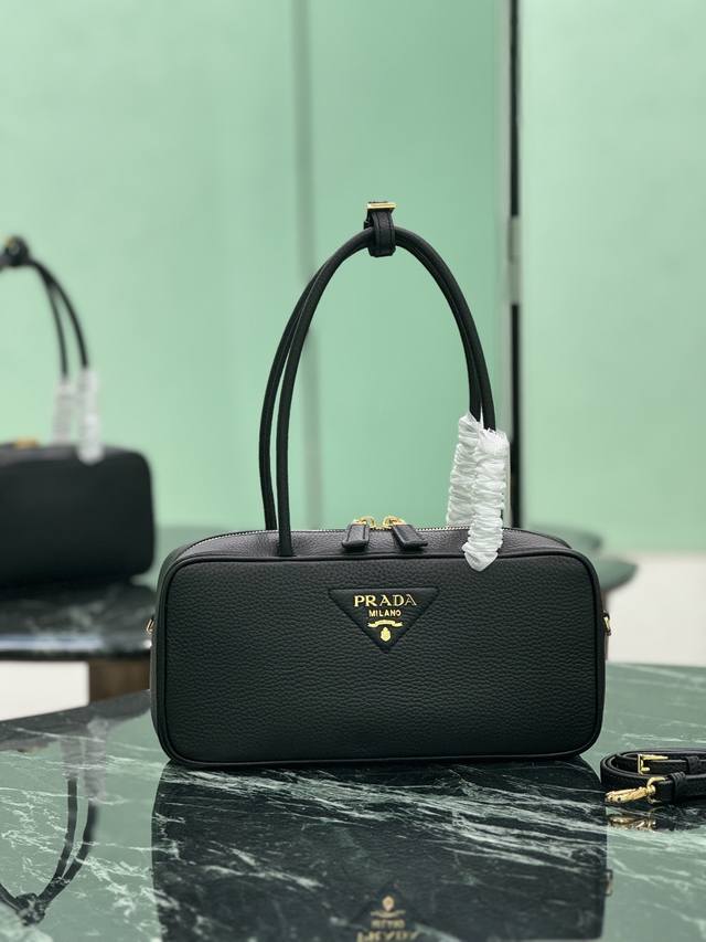 Long-Handled Handbag, Small Size Elegant Geometric Lines Outline The Exquisite S