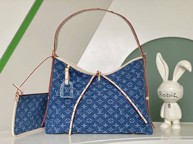 Factory Price P Haiyuan Foreign Single Real Home Shot M46855 Blue Denim Shopping