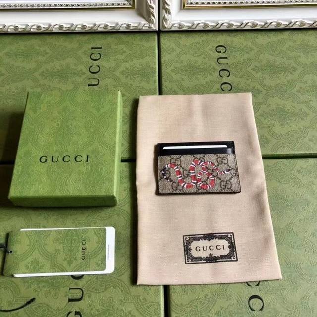 Top Version With Green Box Packaging G Original Small Card Holder For Men And Wo
