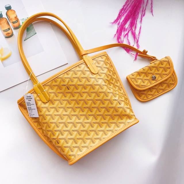 goyar Goya Mini Shopping Bag Dog Tooth Bag Super Invincible Net Red Bag Casua