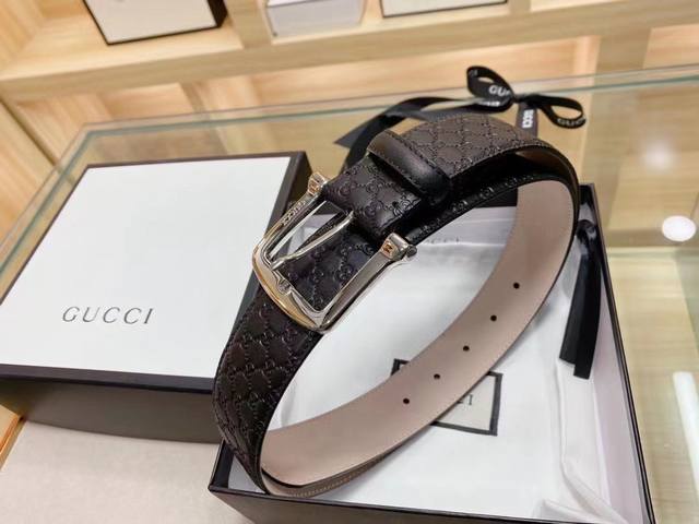 Gucci G's Genuine Mold, Classic Pattern Lining, Imported Original Leather Sole,