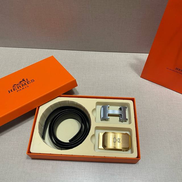 Automatic Holeless Belt Hermes Hermes 35Mm Exquisite H Automatic Buckle First La