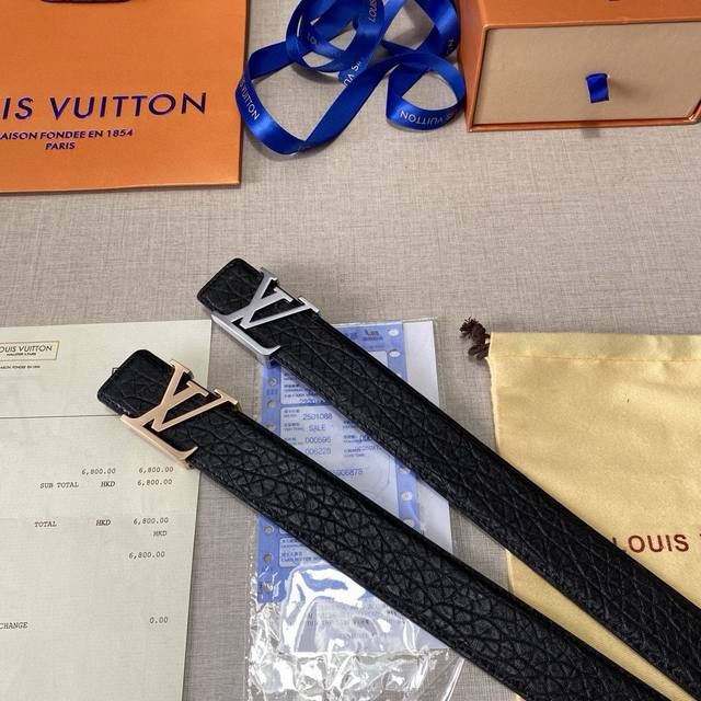 Brand Louis Vuitton Lv Imitation Copper Buckle Grade Original Quality. Customize