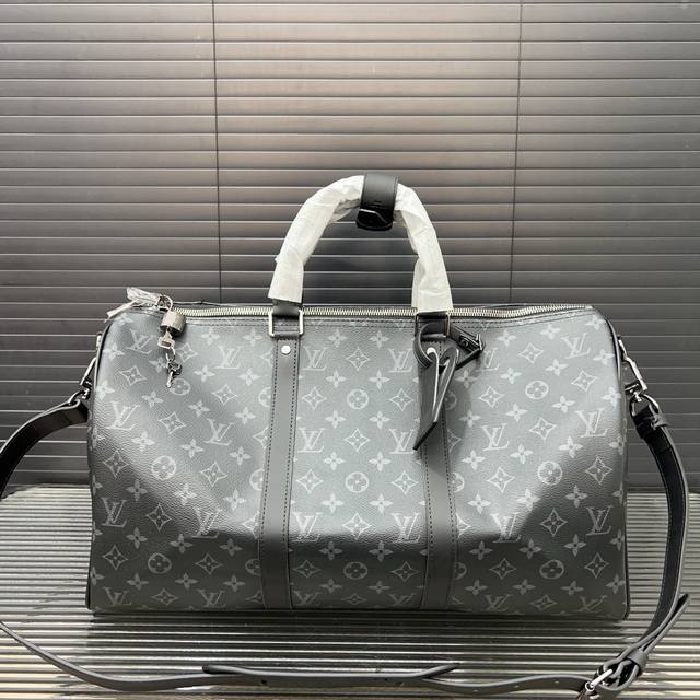 louisvuitton Louis Vuitton Keepall 45 Original Leather Travel Bag One-Shoulde
