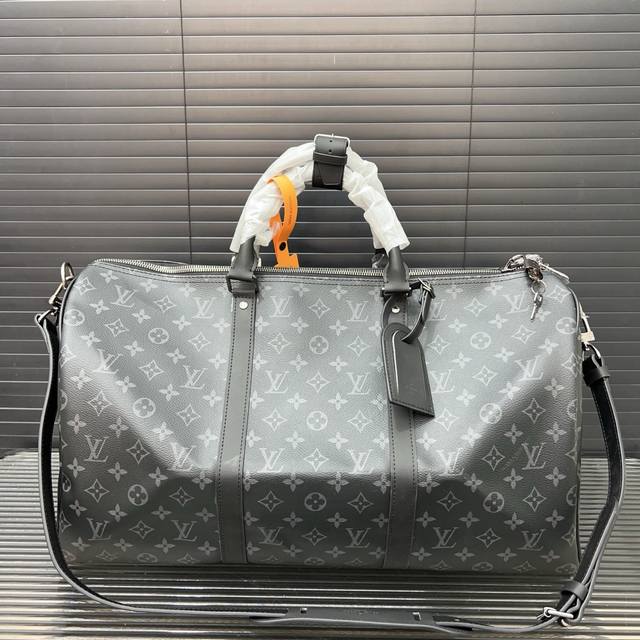 louisvuitton Louis Vuitton Keepall 50 Original Leather Travel Bag One-Shoulde