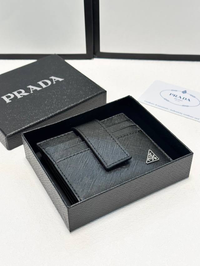 Color Black Size 11X10 Pure Leather Card Holder Super Self-Retained Dual-Purpose