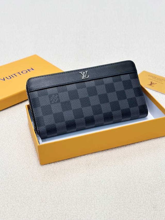Color Black Grid Size 21X11Lv New Men's Handbag Original Top Layer Cowhide First