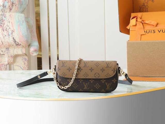 Top Original Single Home Shot M26587 Yellow Flower Chain Bag Series Wallet On Ch