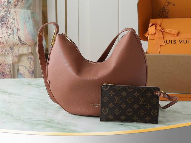 Top Original Single Home Shot M14642 Caramel Low Key Cookie Medium Handbag With