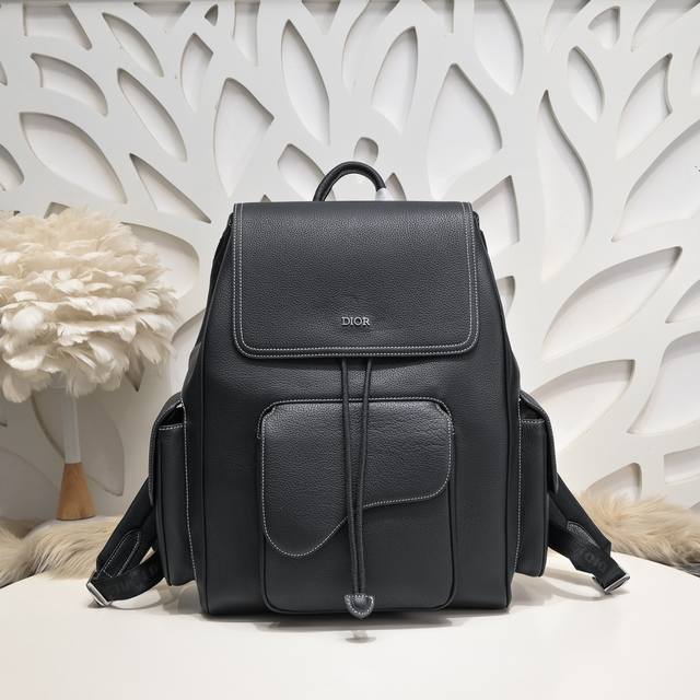 dior-Dior's Latest Saddle Backpack, Original Quality Full Leather Model D1213