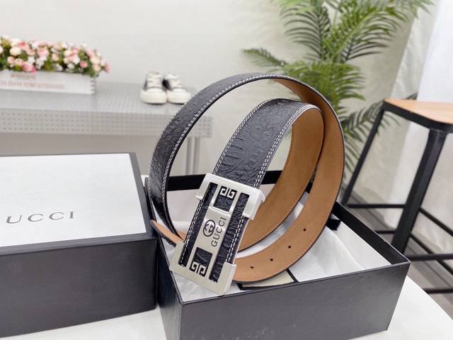 gucci Original Gucci Guccl Classic Belt Size 3.8 Original Overseas Goods Made