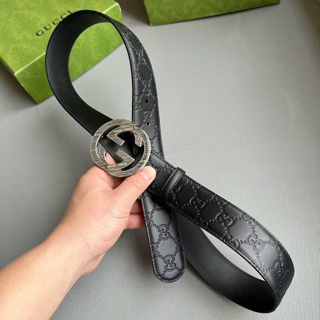 Brand: Gucci Belt Full Set Original Packaging Material: Imported Cowhide With To